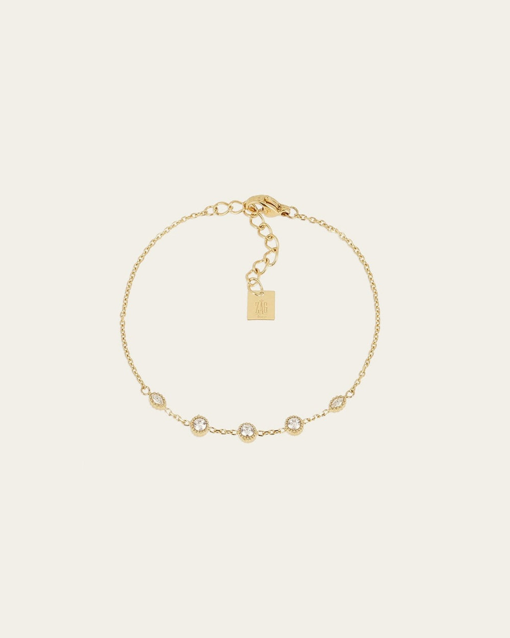 Bracelet Papanice (Acier doré)