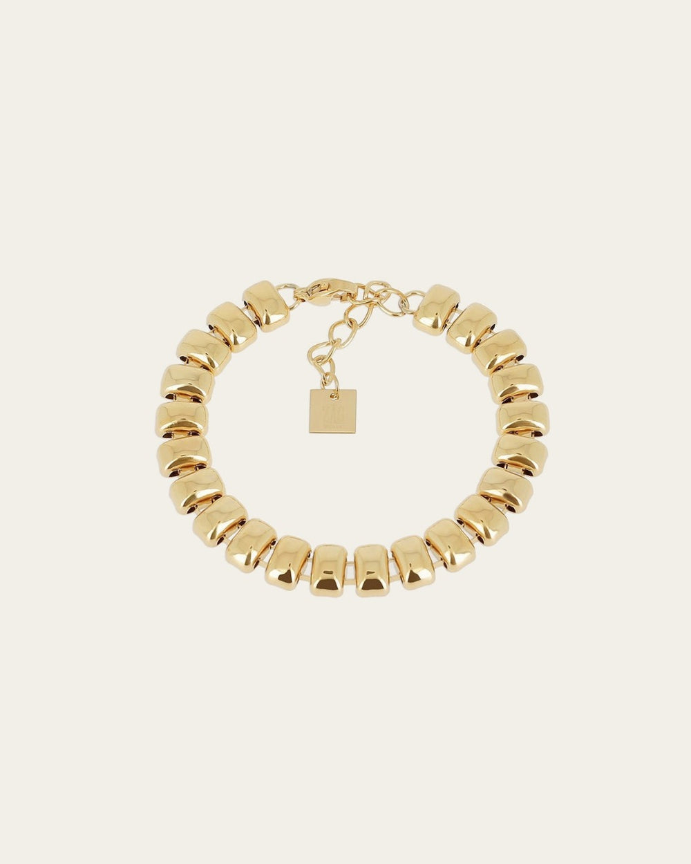 Bracelet Isalys (Acier doré)