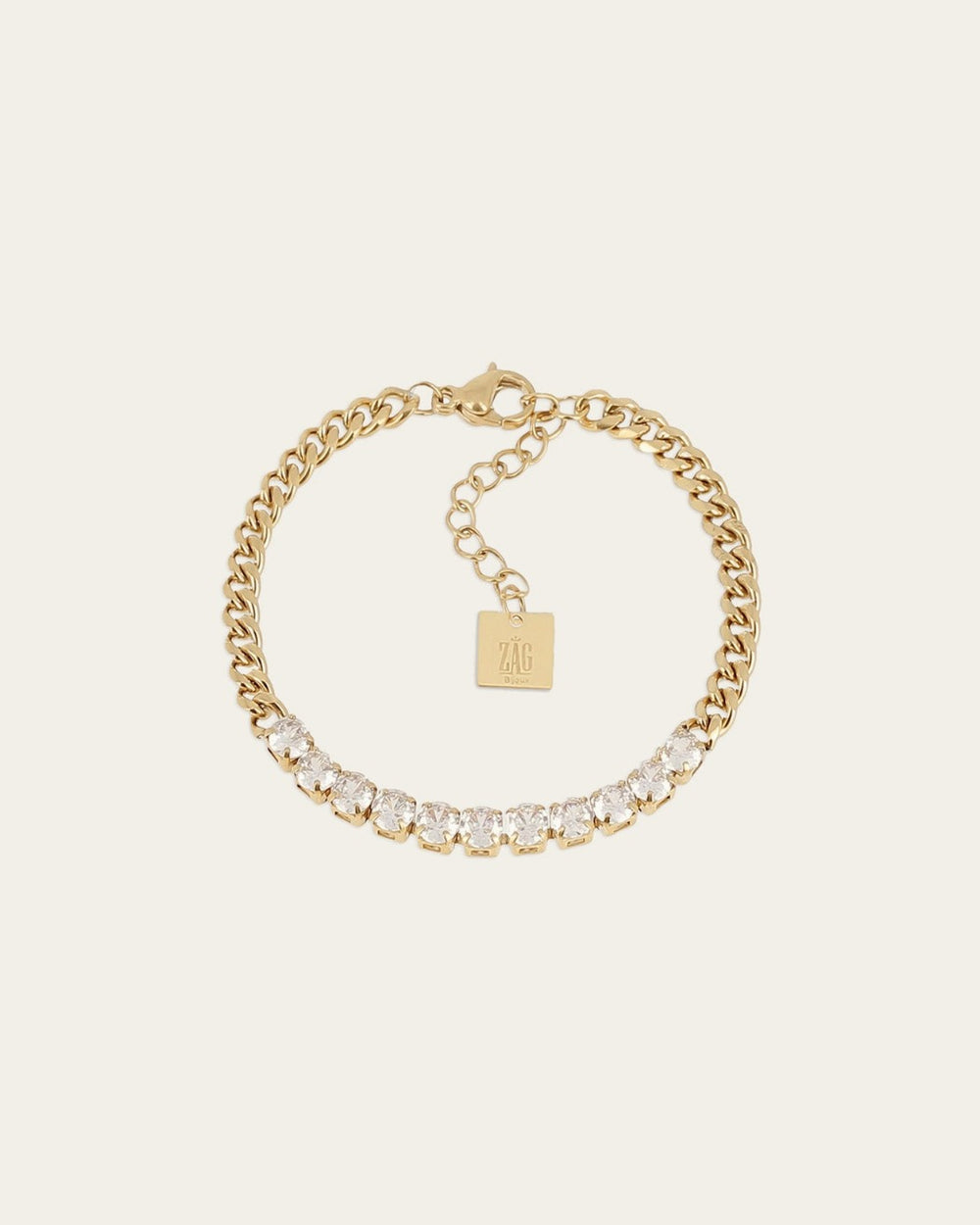 Bracelet Paléna (Acier doré)