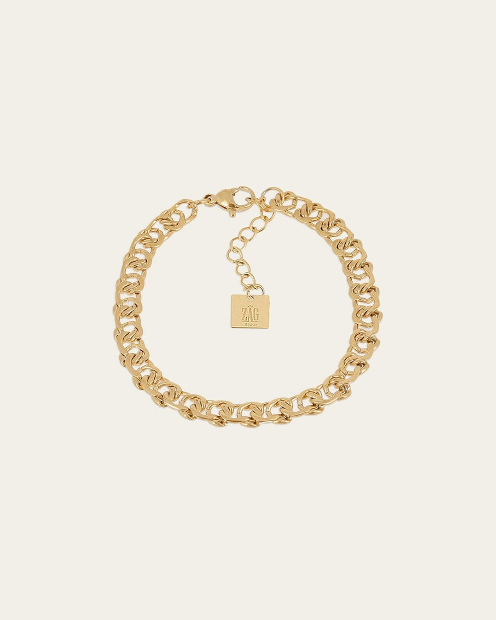 Bracelet Azurine (Acier doré)