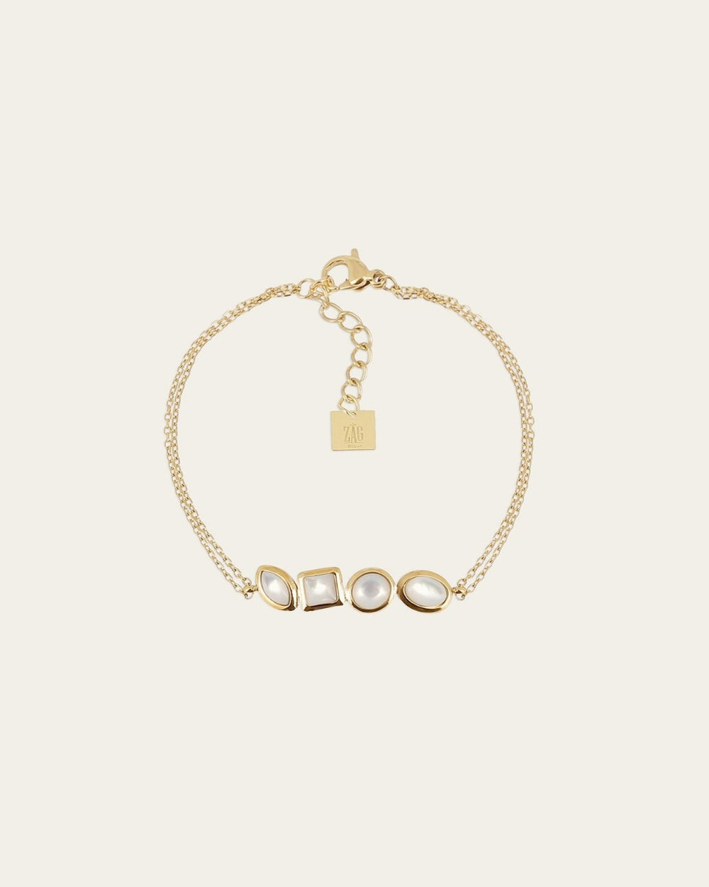 Bracelet Azalée (Acier doré)