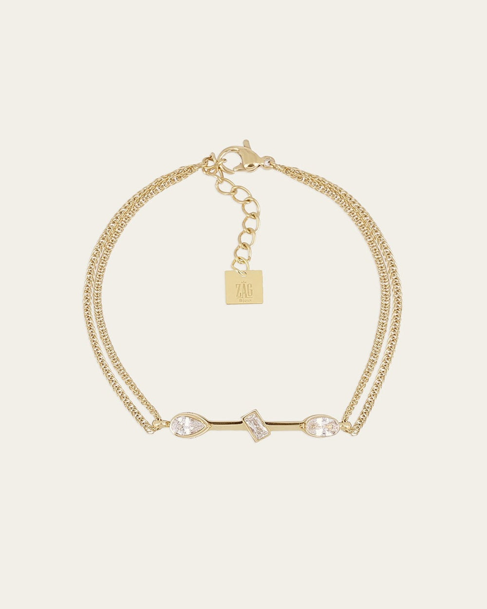 Bracelet Hélianthe (Acier doré)