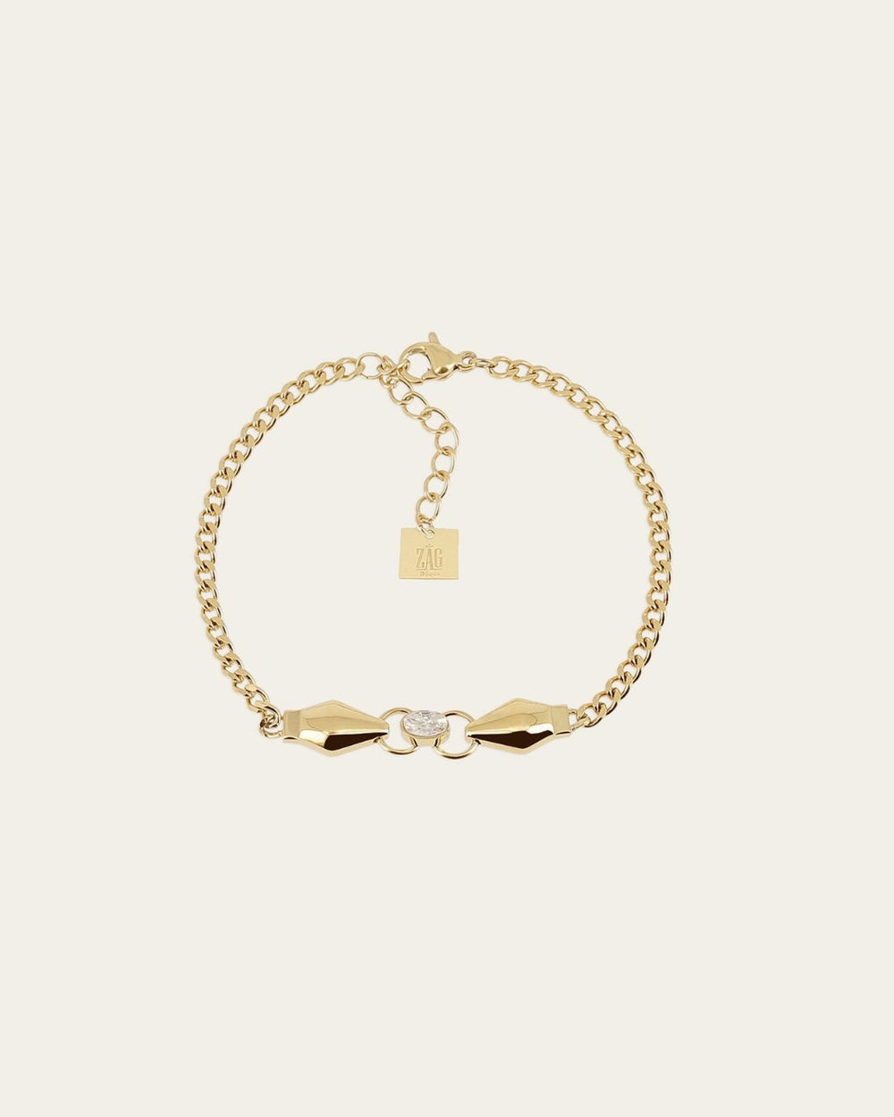 Bracelet Céladon (Acier doré)
