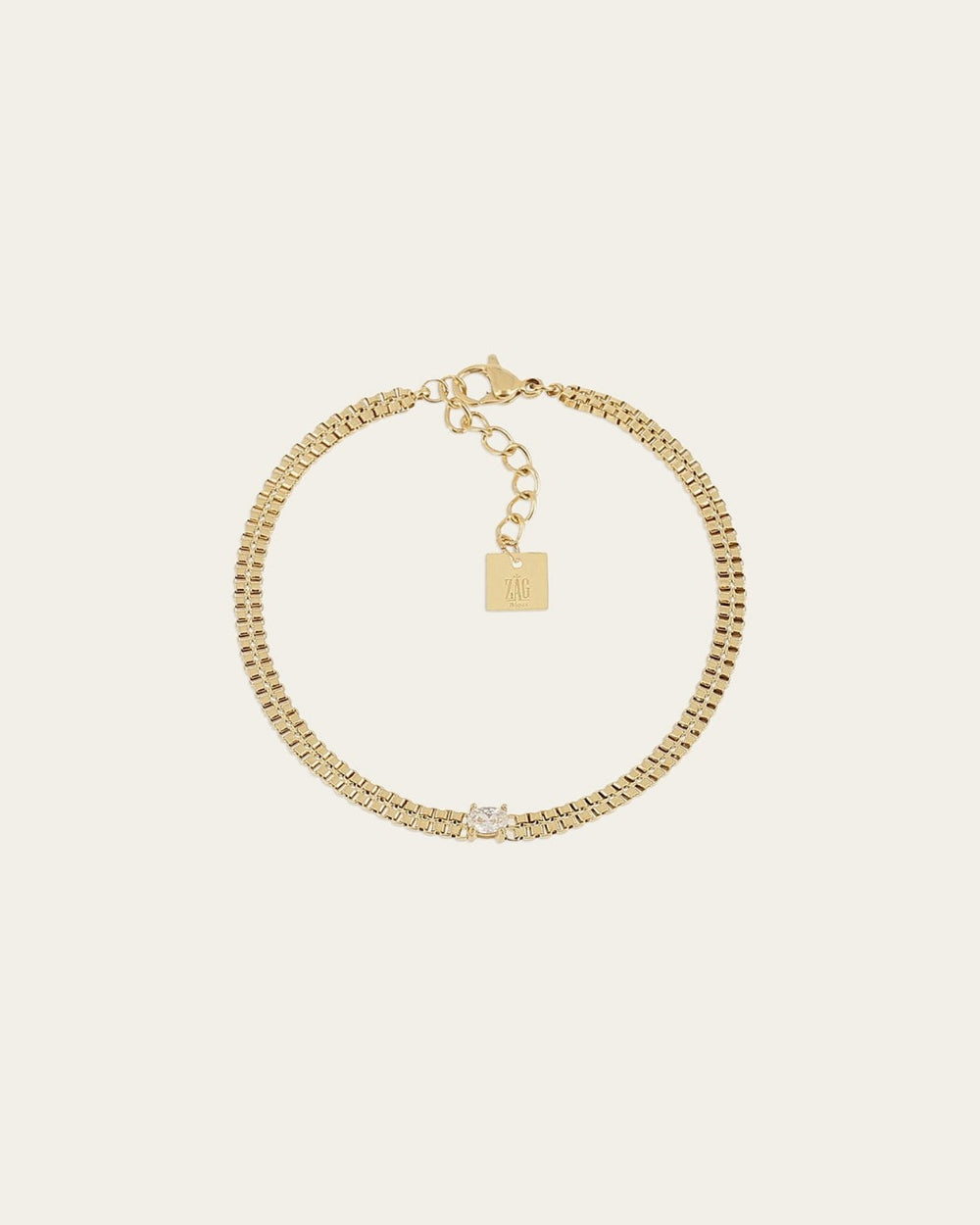 Bracelet Maëlia (Acier doré)