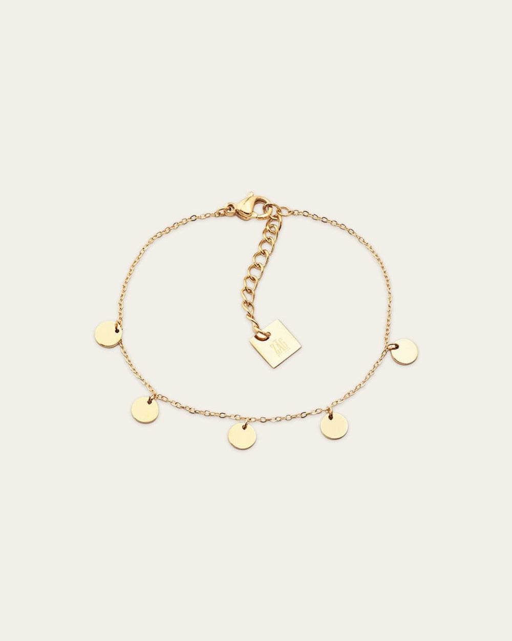 Bracelet Confettis (Acier doré)