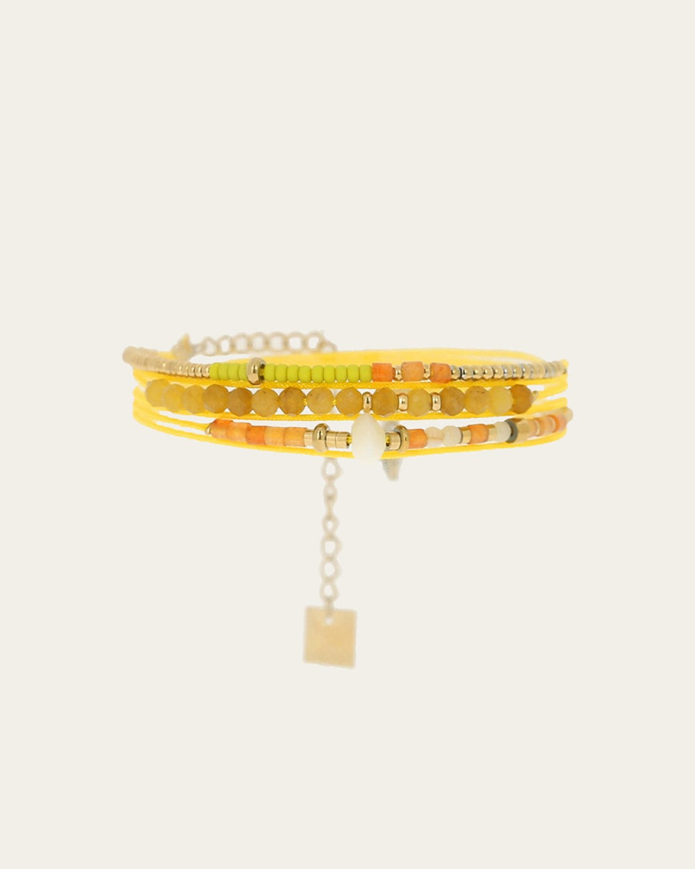 Bracelet Alexandrie (Acier doré)