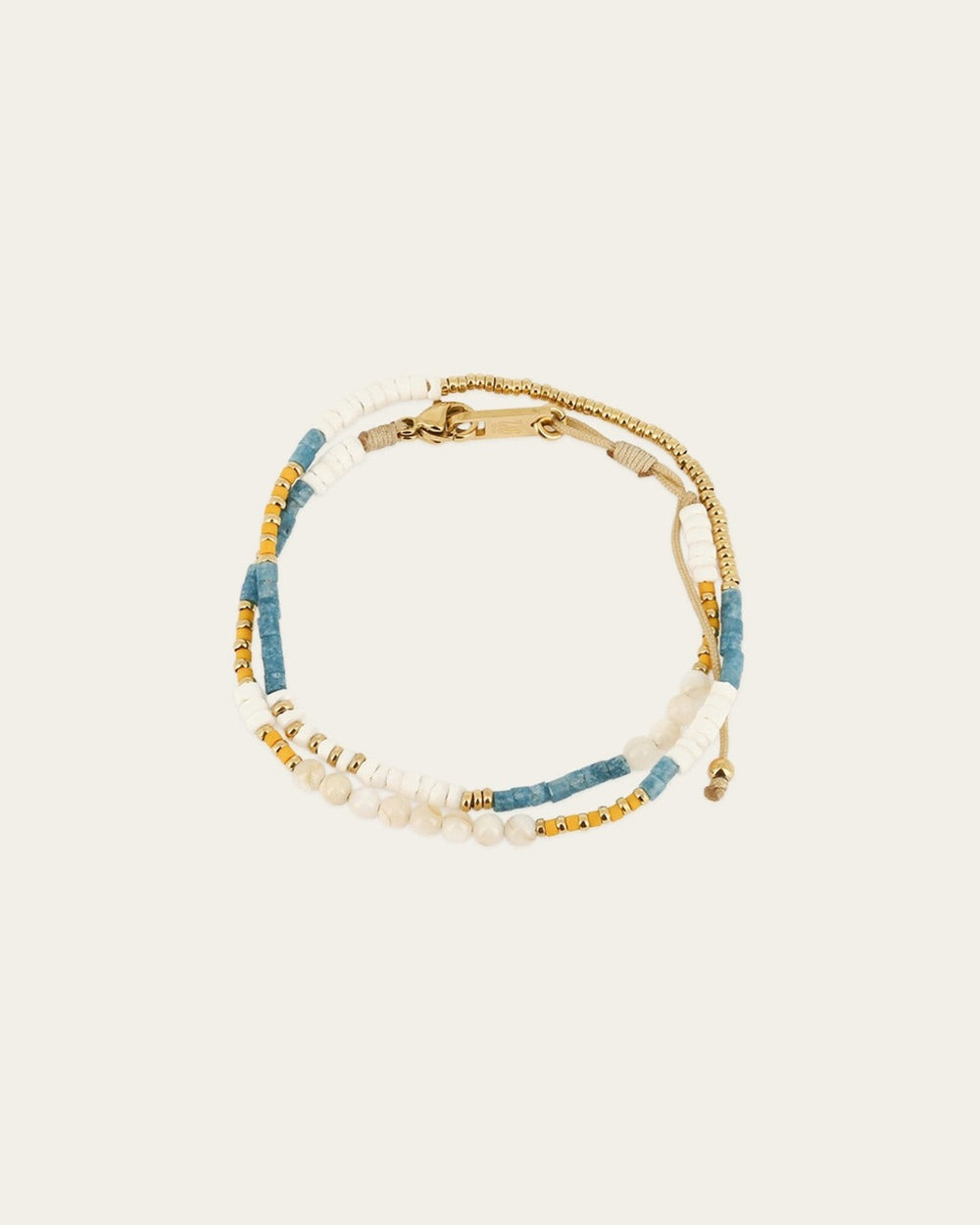 Bracelet Augustine (Acier doré)