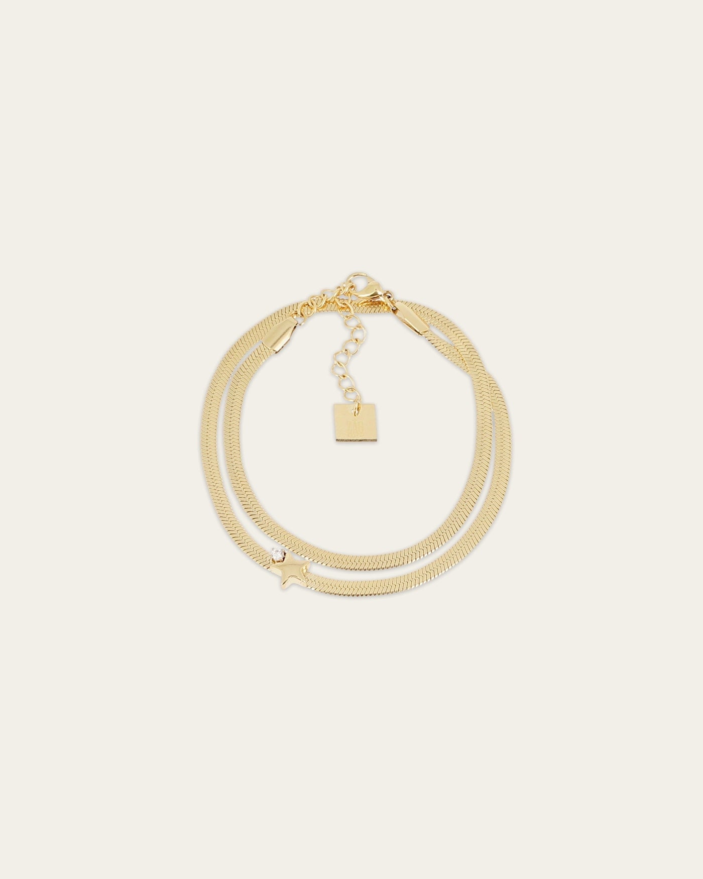 Bracelet Kiros (Acier doré)