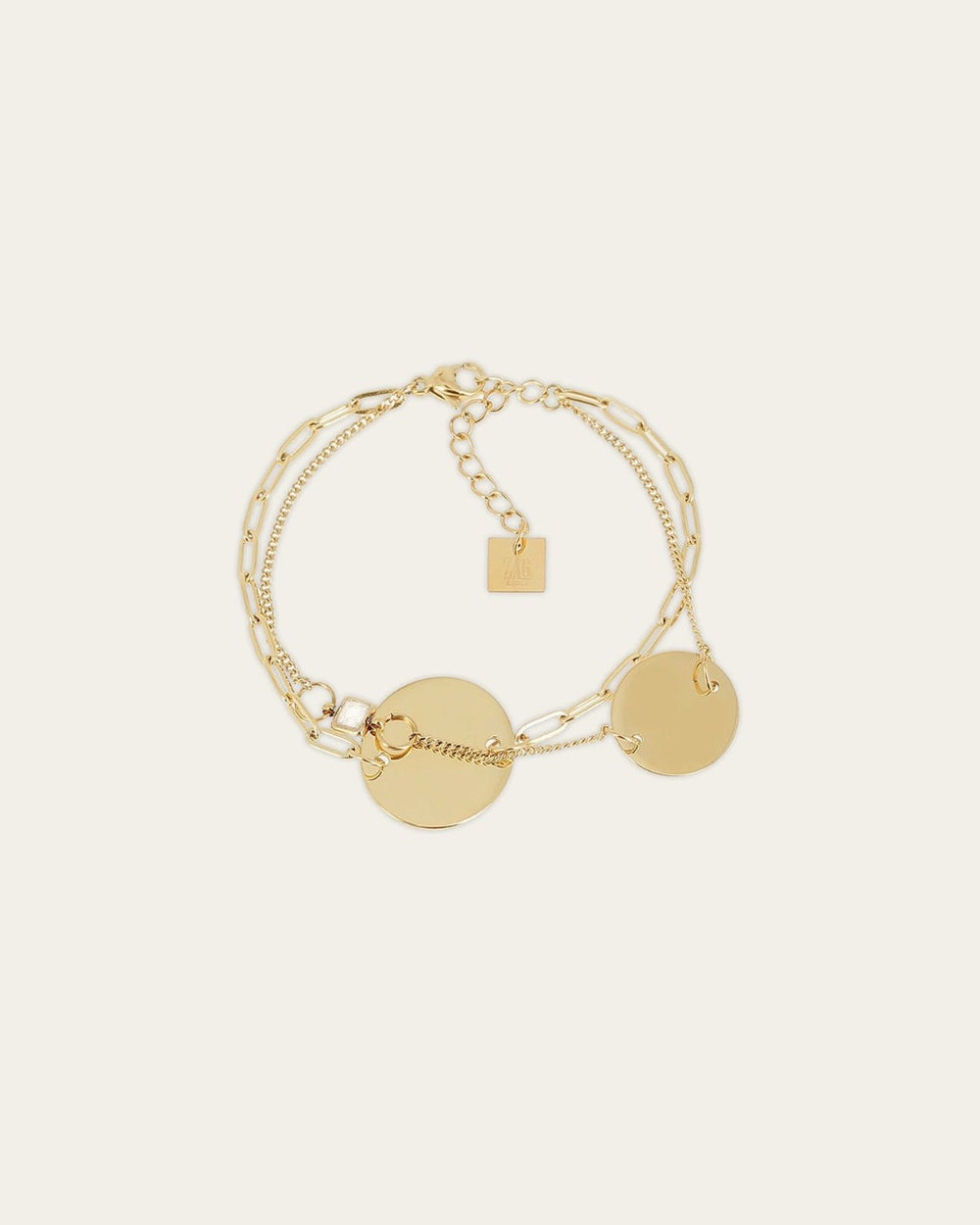 Bracelet Alar (Acier doré)