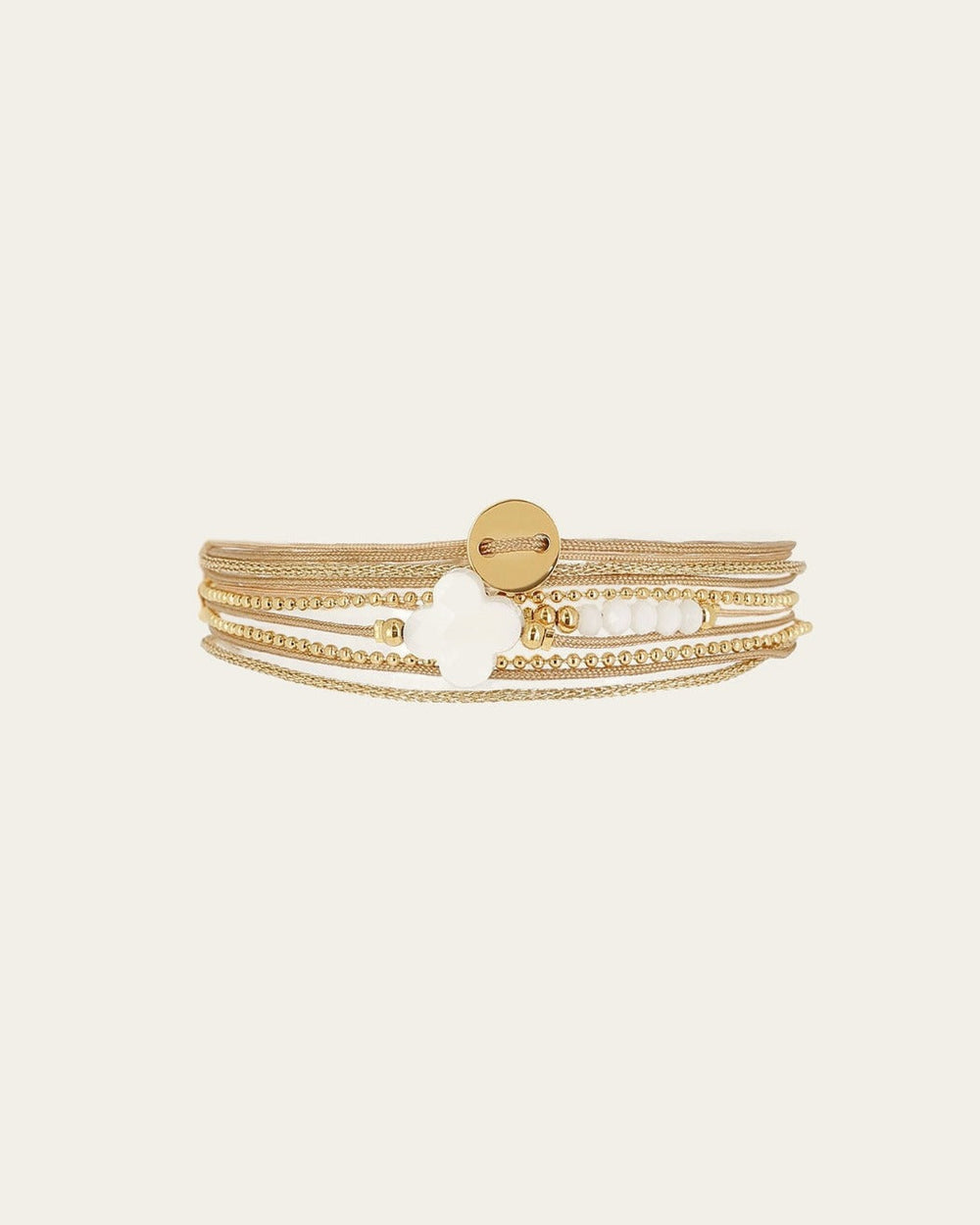 Bracelet Velaz (Acier doré)
