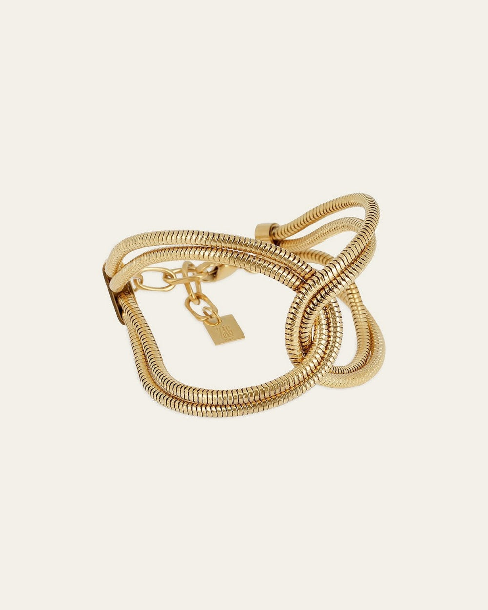 Bracelet Thalix (Acier doré)