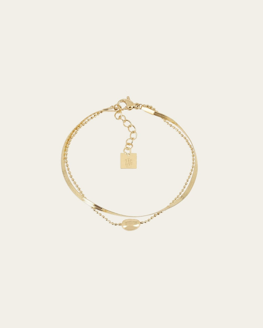 Bracelet Épicure (Acier doré)