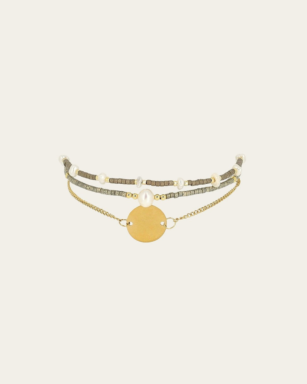 Bracelets Caletta (Acier doré)