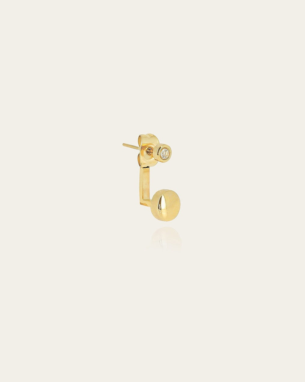 Rowley earring (Gold-plated steel)