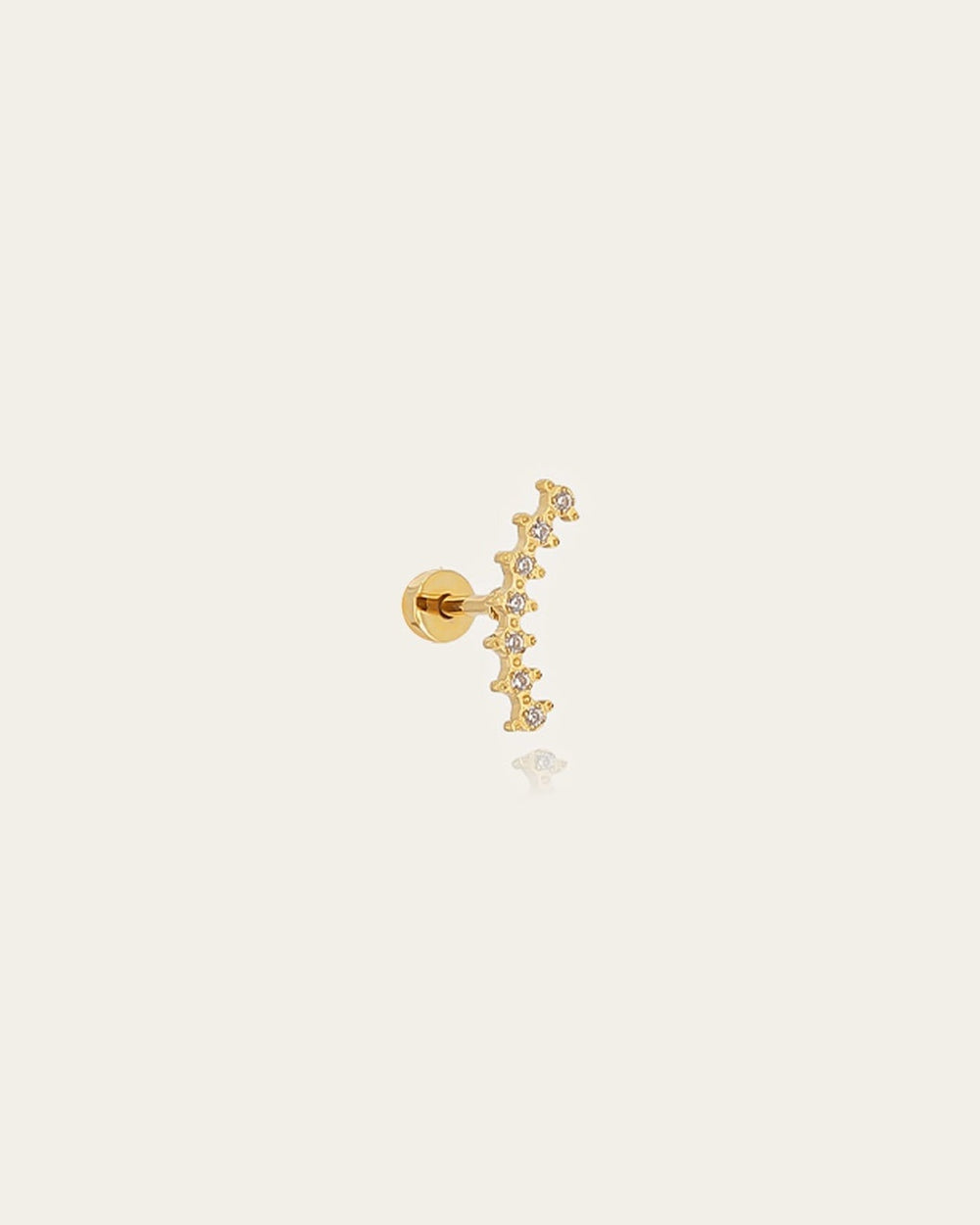 Piercing Melbourne (Acier doré)