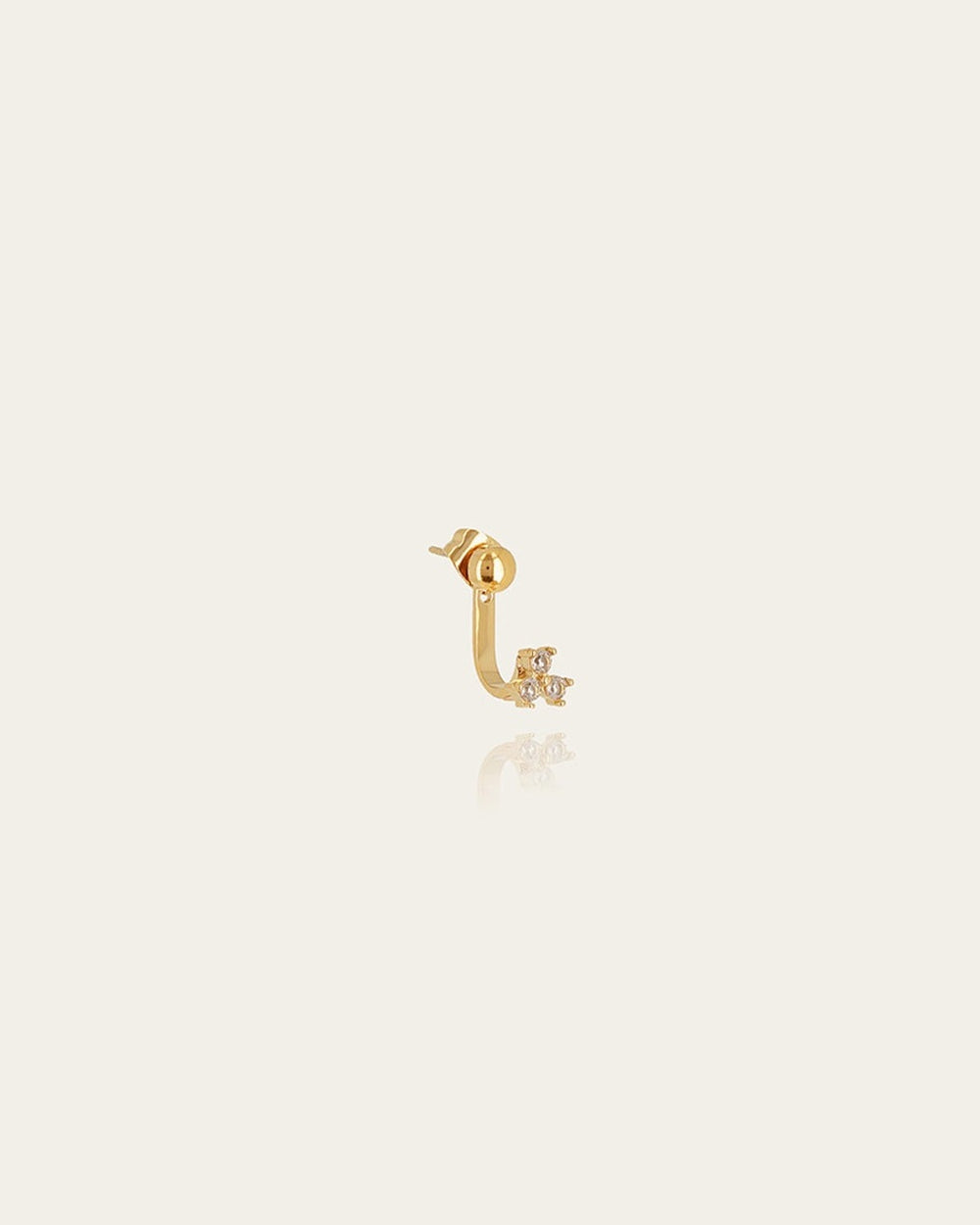Colider earring (Gold-plated steel)