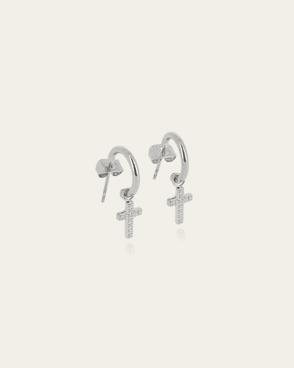 Boucles d'oreilles créoles Evangelista (Acier)