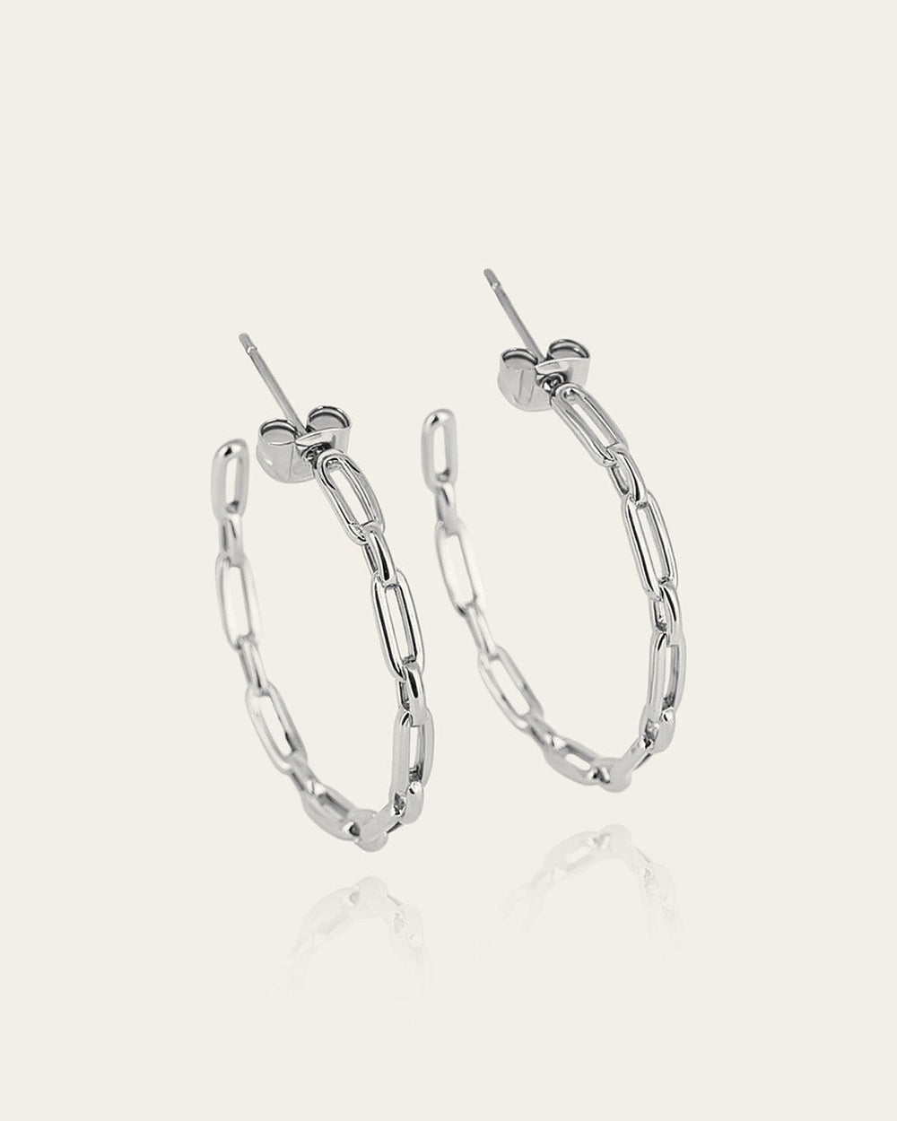 Boucles d'oreilles Spetsès (Acier)