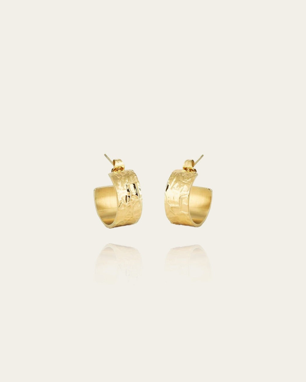 Pompéi Earrings (Gold-plated steel)
