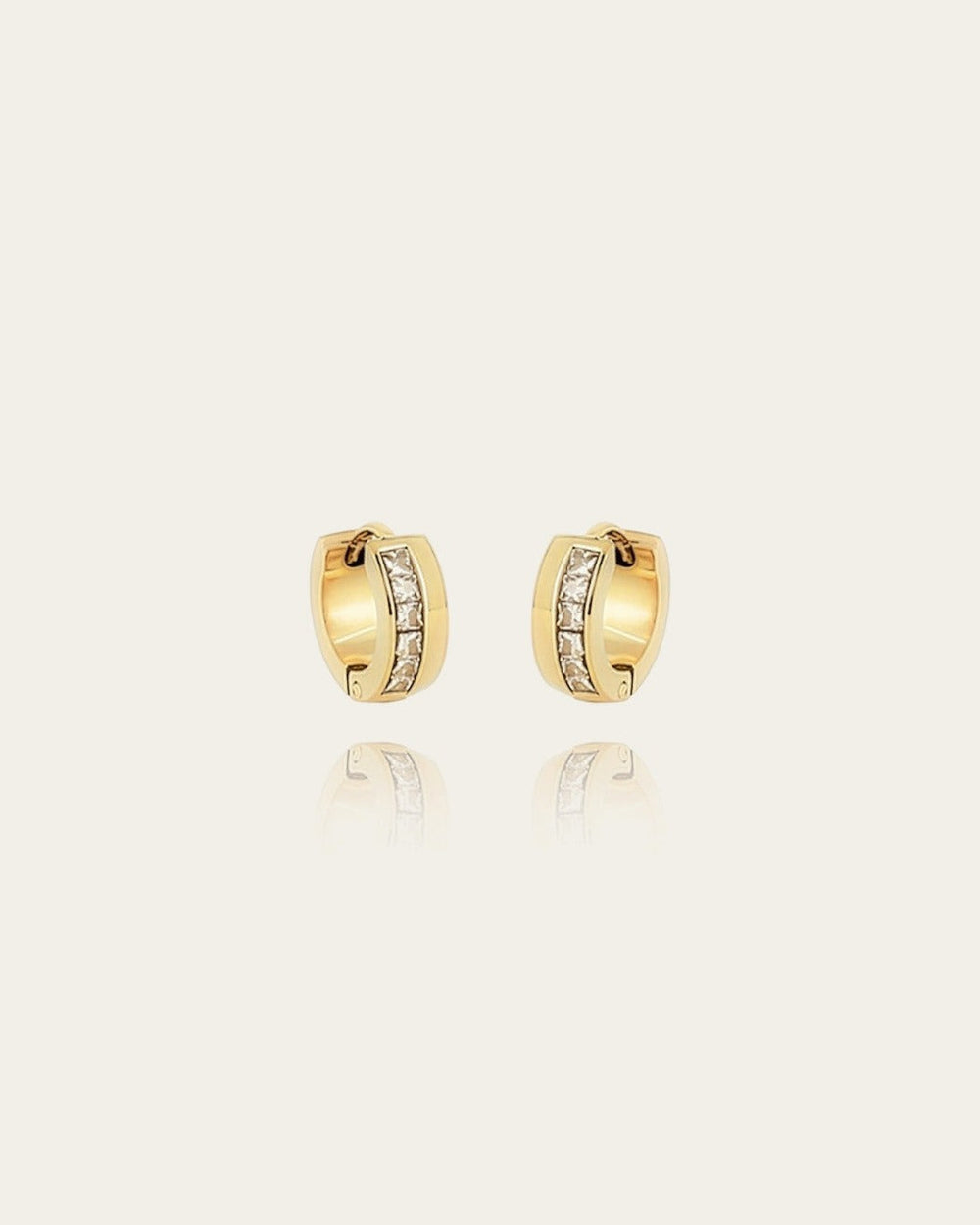 First Earrings (Gold-plated steel)
