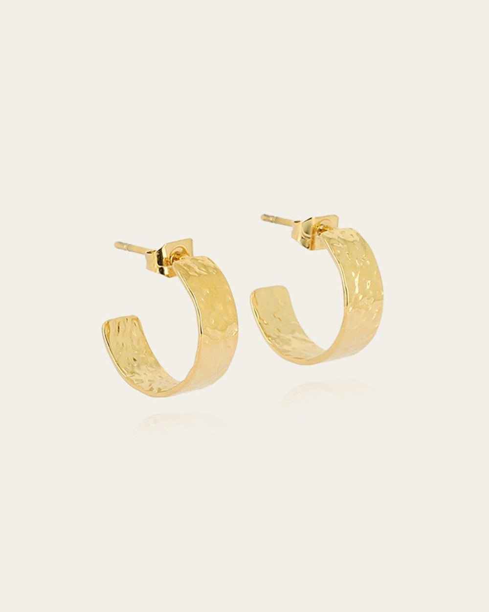 Boucles d'oreilles Juliette (Acier doré)