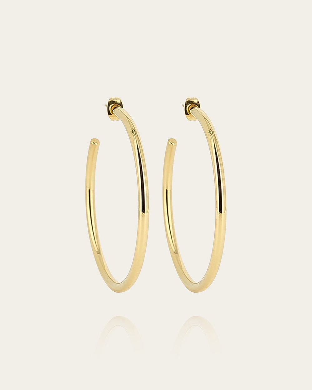 Boucles d'oreilles Aliénora (Acier doré)