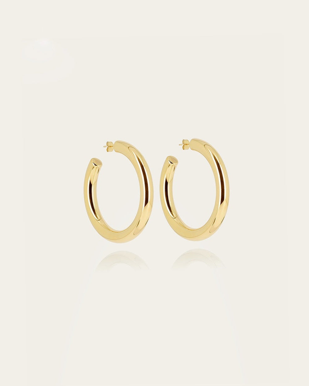 Boucles d'oreilles Tysia (Acier doré)