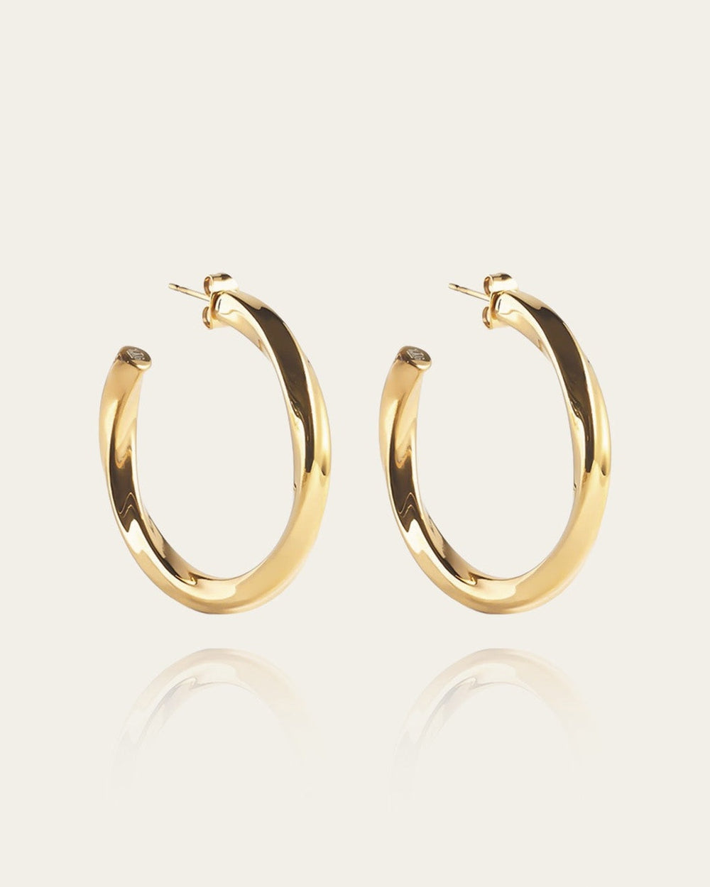 Totie Earrings (Gold-plated steel)