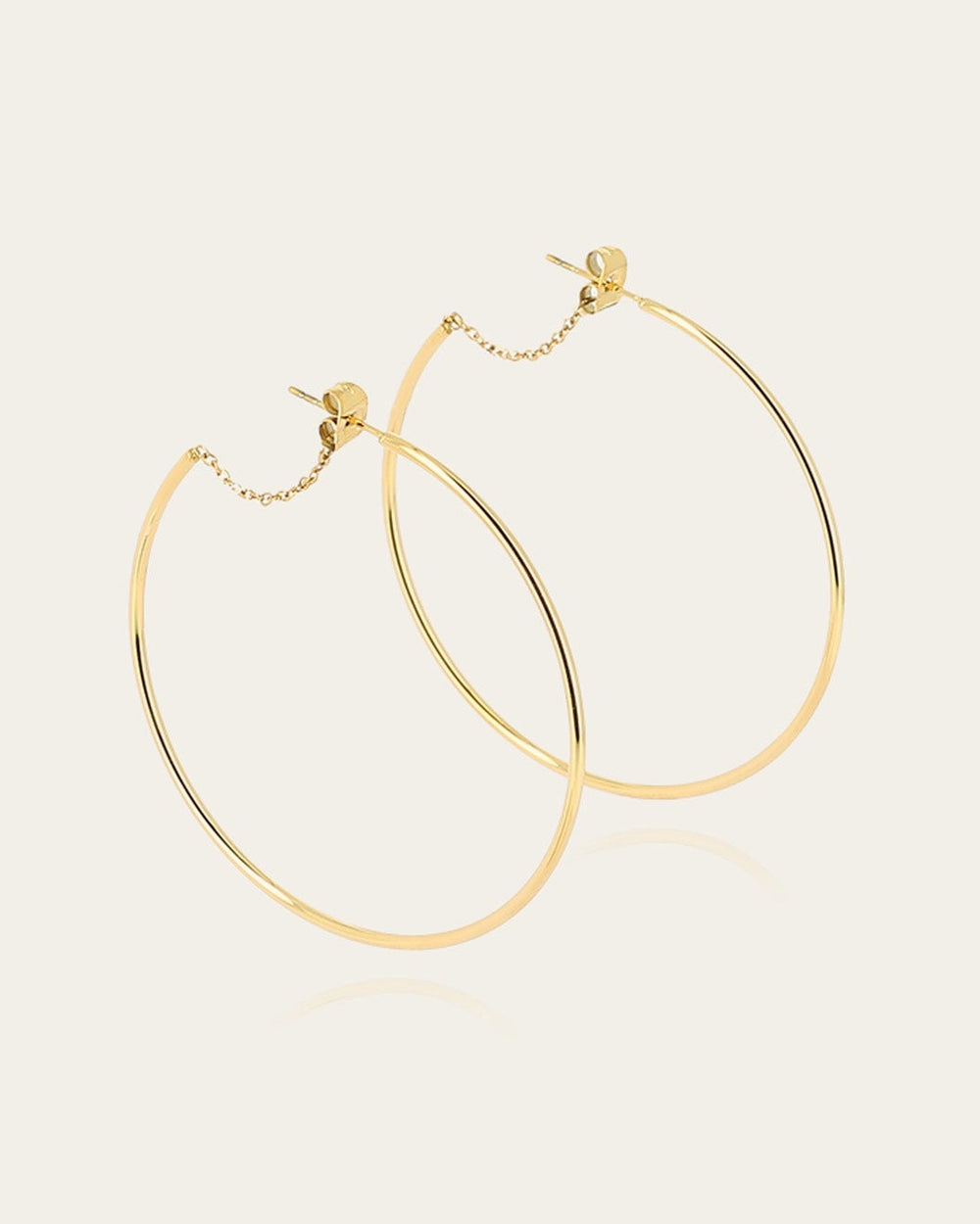 Boucles d'oreilles Timia (Acier doré)