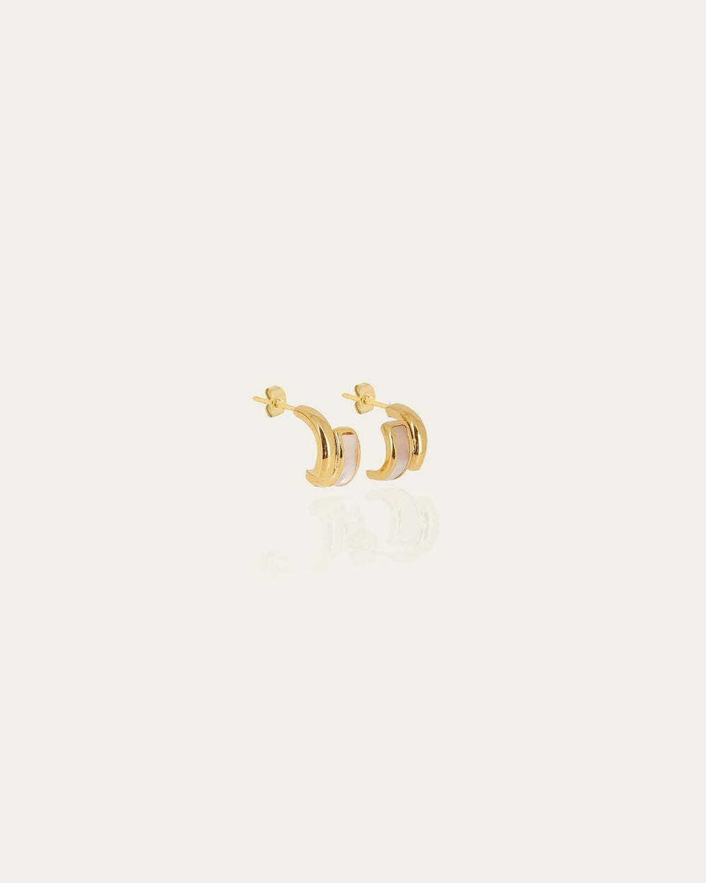 Elodie Earrings (Gold-plated steel)