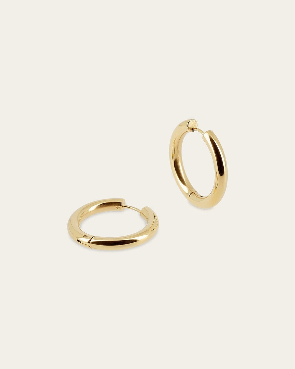 Boucles d'oreilles Tia (Acier doré)