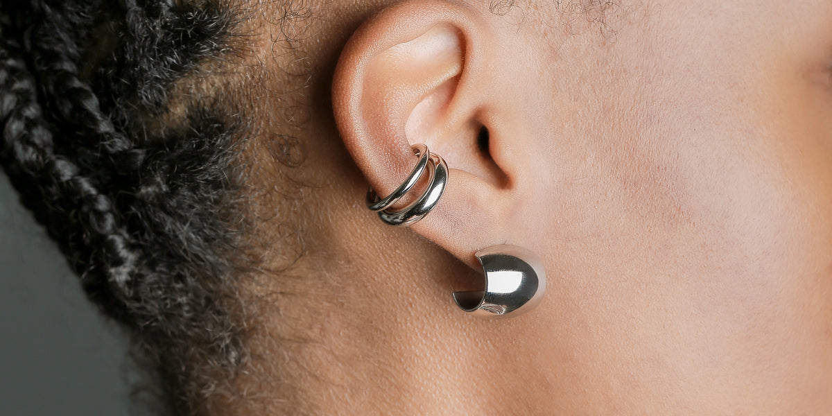 Earcuff Tortel (Acier)