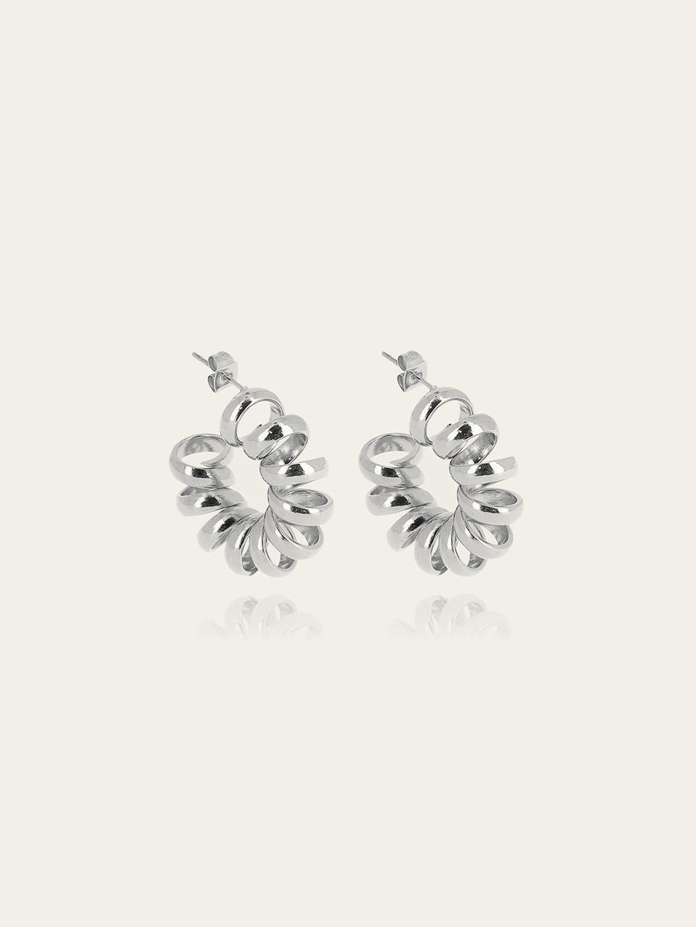 Swirl earrings