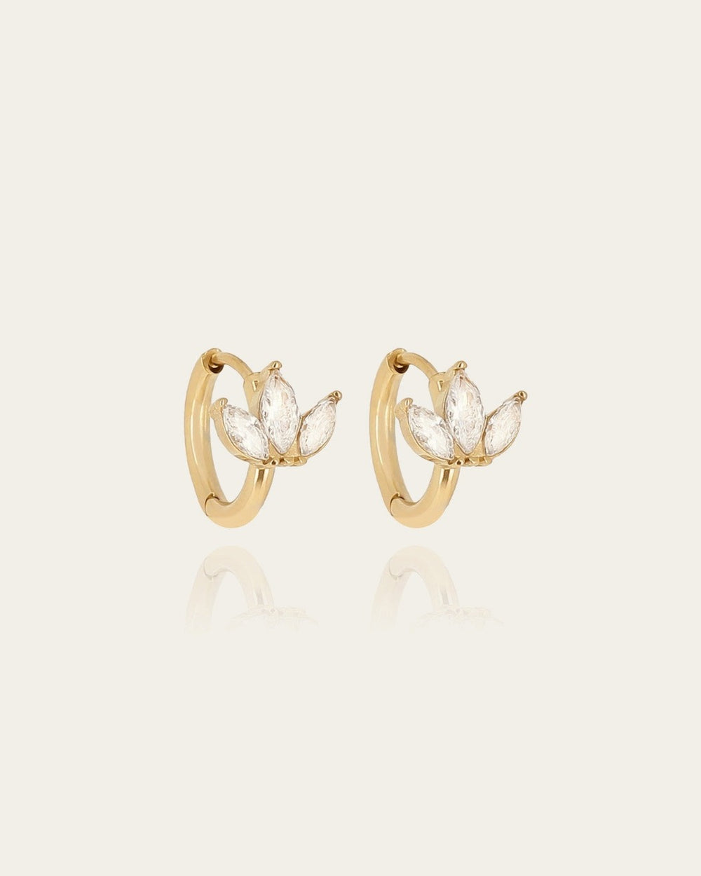 Clémentine Earrings (Gold-plated Steel)