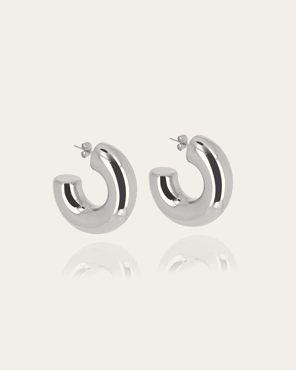 Boucles d'oreilles Amande (Acier)