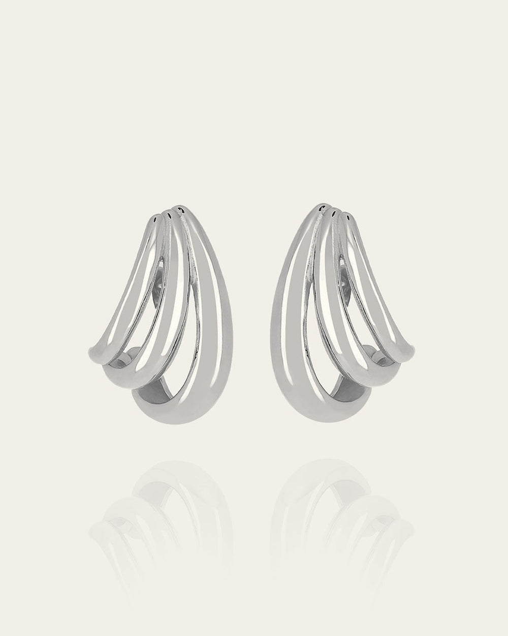 Boucles d'oreilles Telma (Acier)