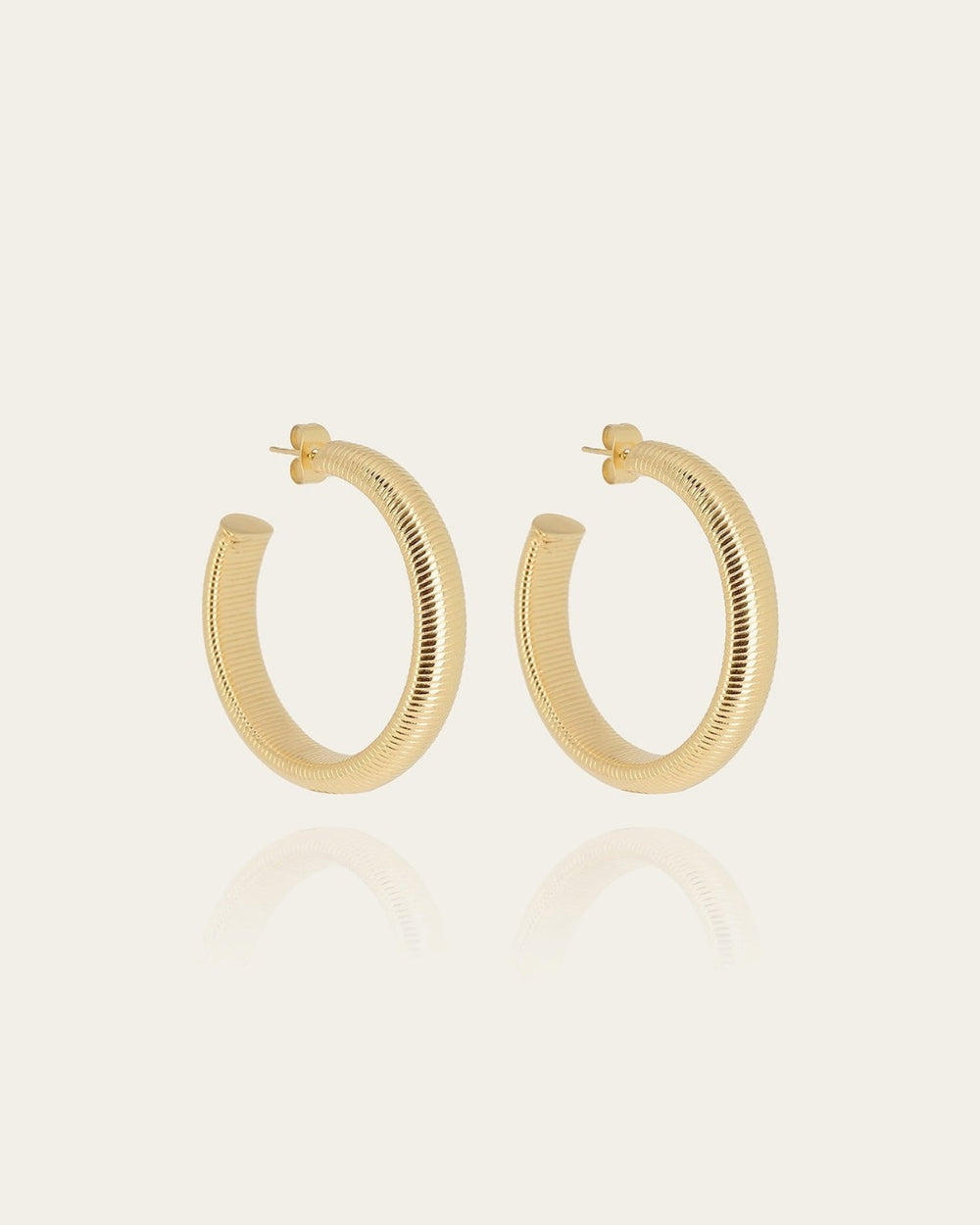 Itach Earrings (Gold-plated Steel)