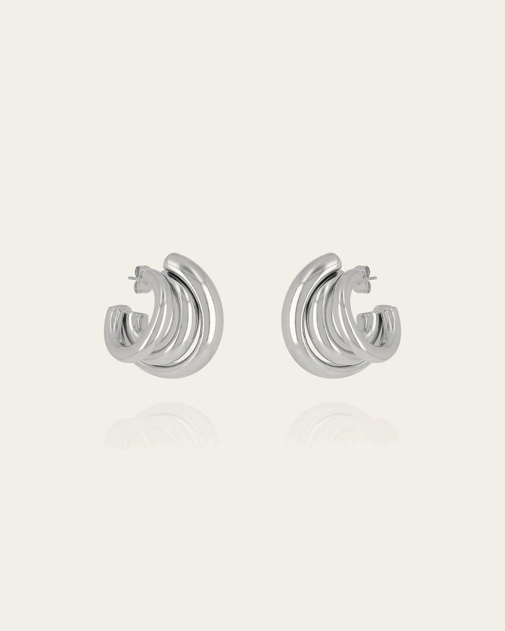 Boucles d'oreilles Amaya (Acier)