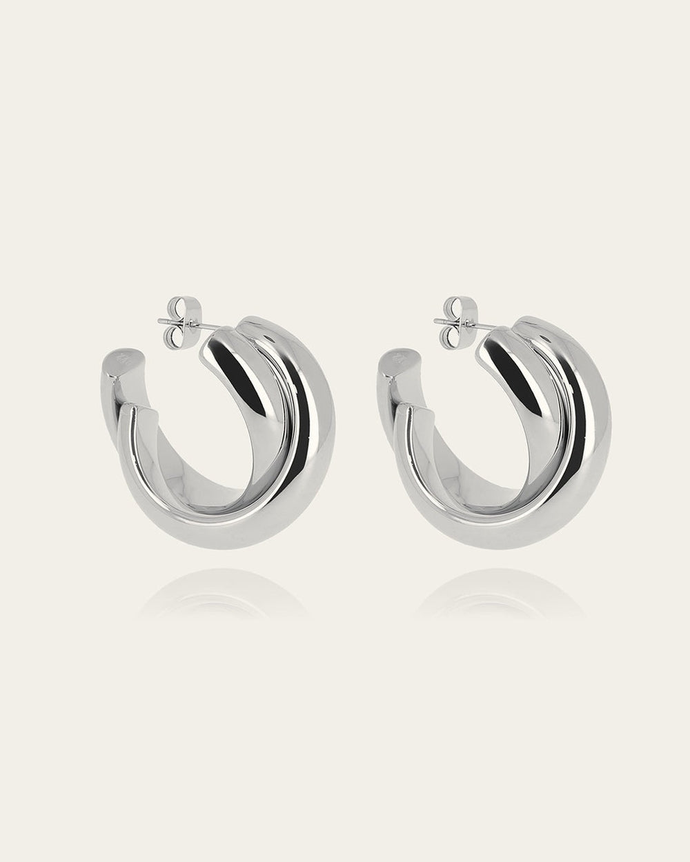 Boucles d'oreilles Benetta (Acier)