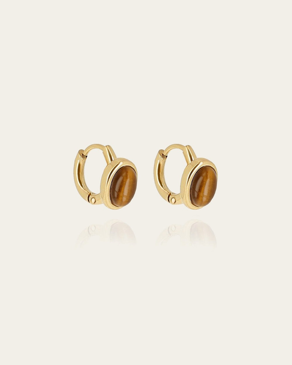 Cabaji Earrings (Gold-plated Steel)