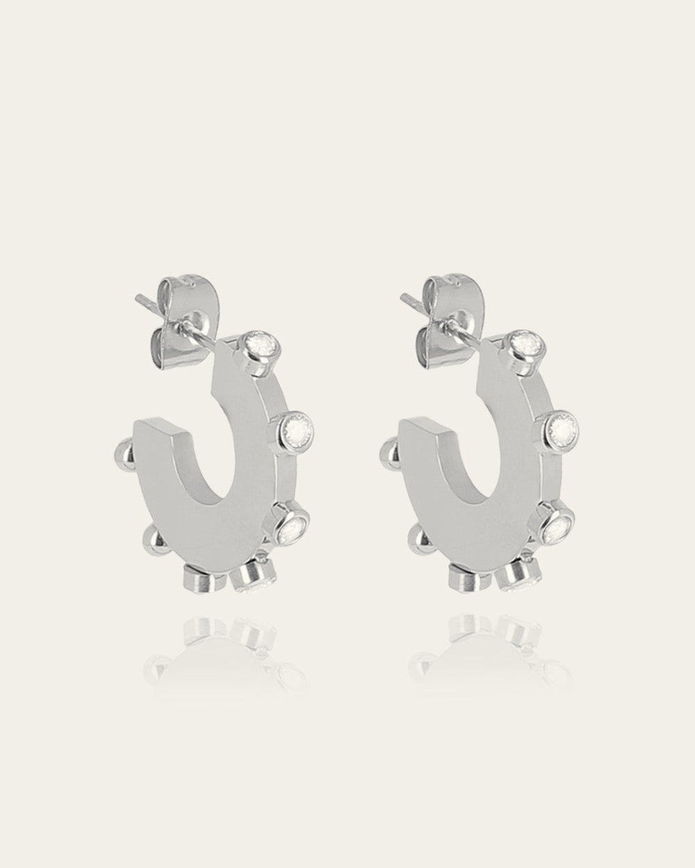 Eudora Earrings (Steel)