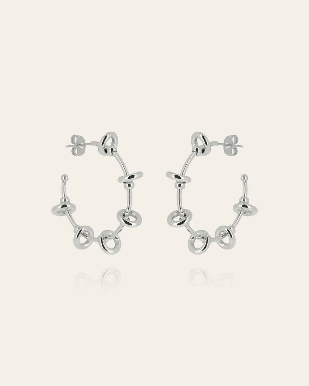Boucles d'oreilles Mercury (Acier)