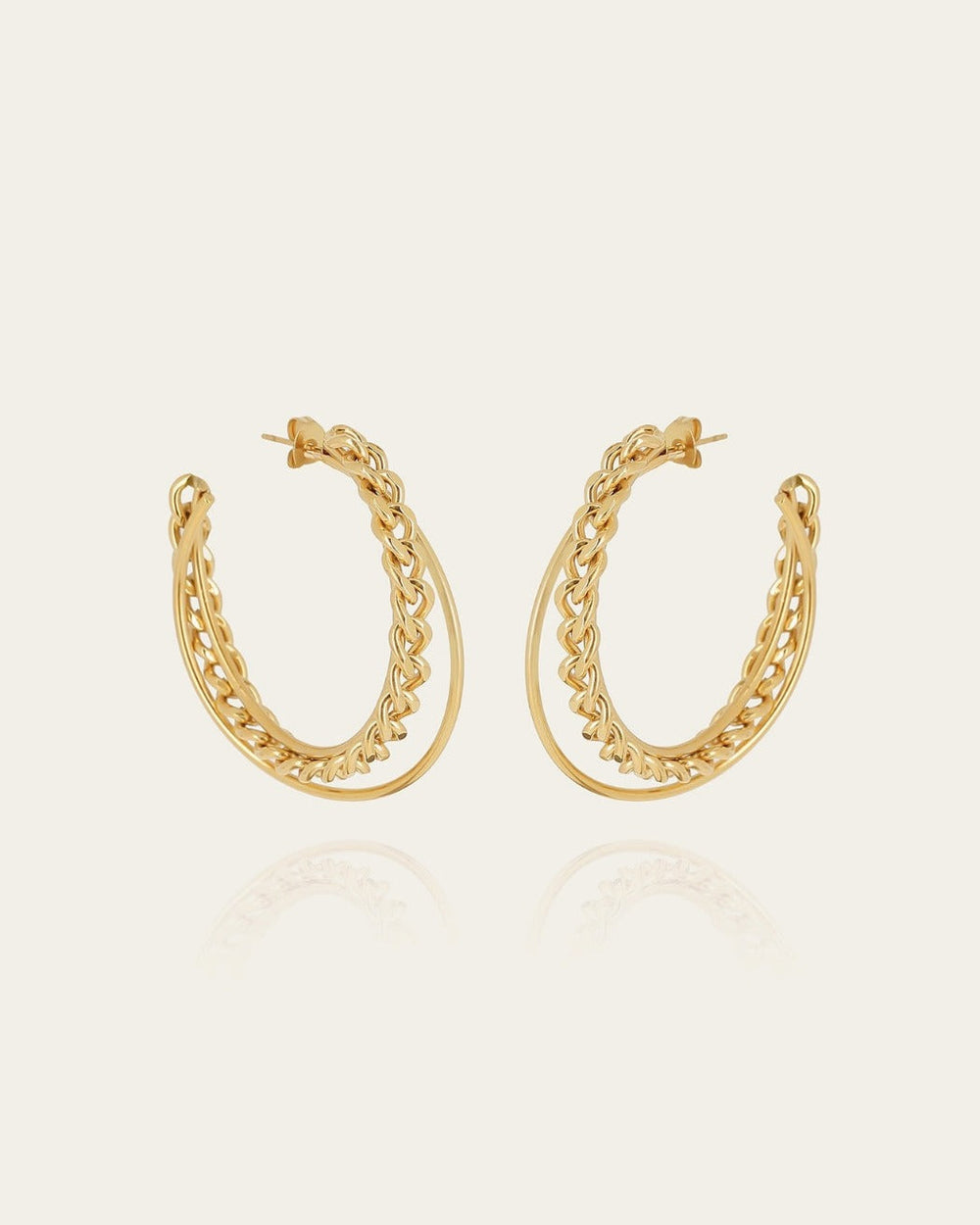 Nereal Earrings (Gold-plated steel)