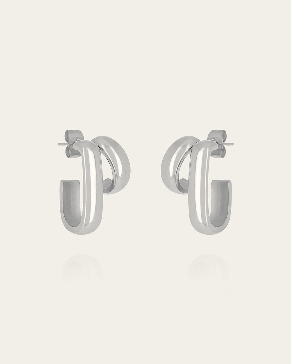 Boucles d'oreilles Astrolab (Acier)