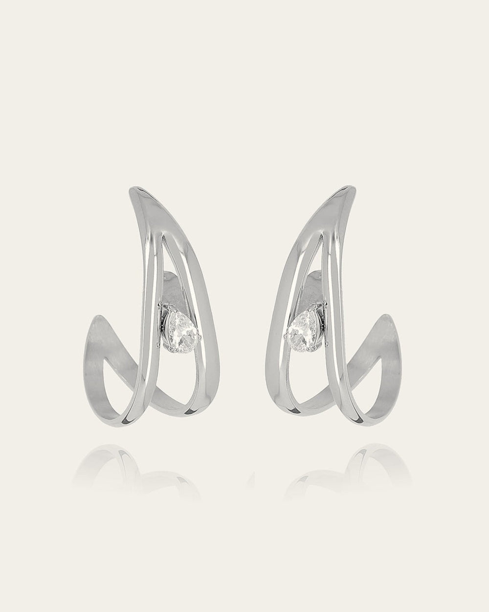 Boucles d'oreilles Nuxis (Acier)