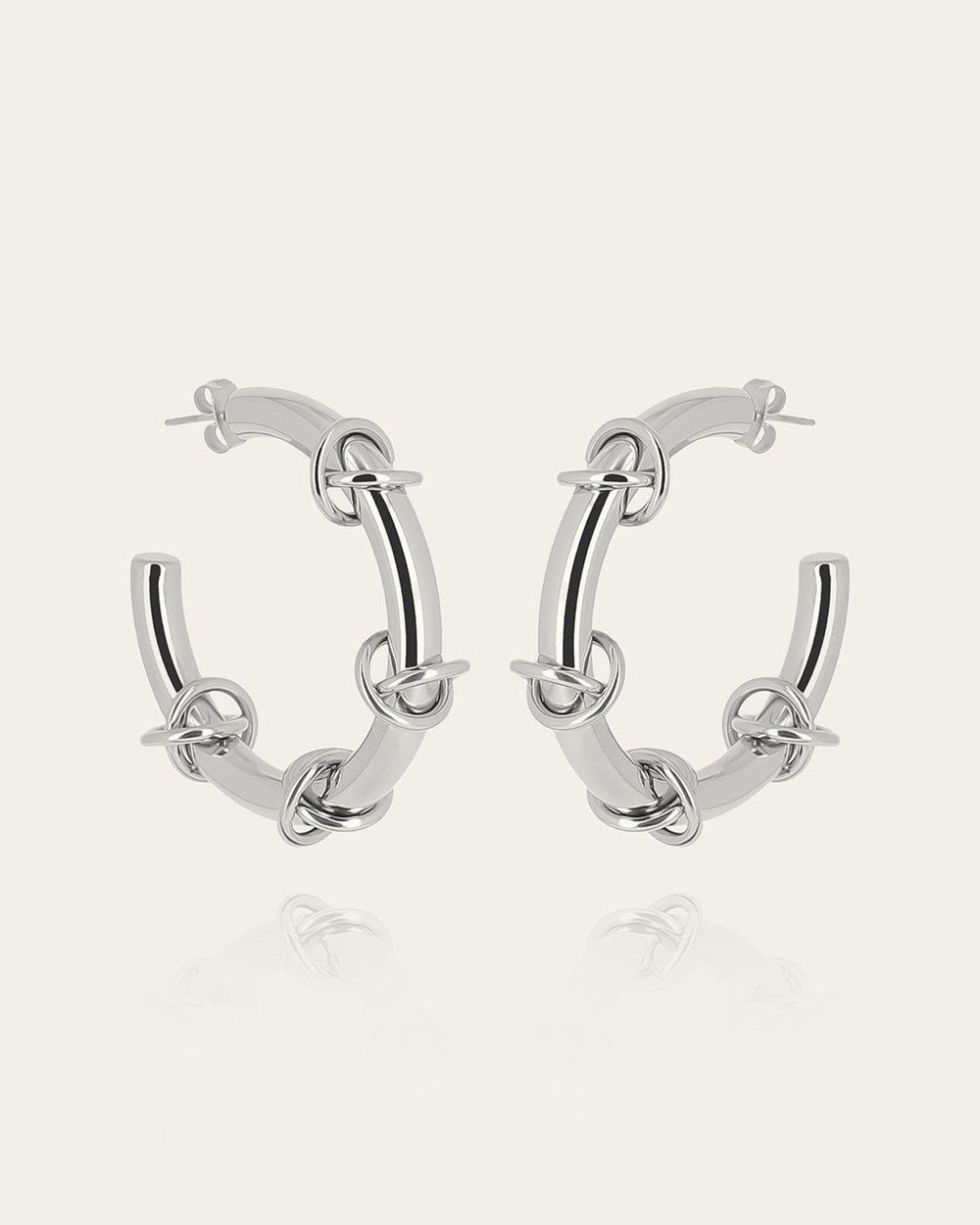 Boucles d'oreilles Balogna (Acier)