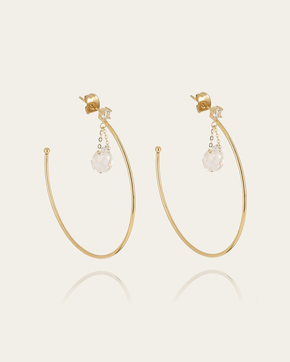 Norely Earrings (Gold-Plated Steel)