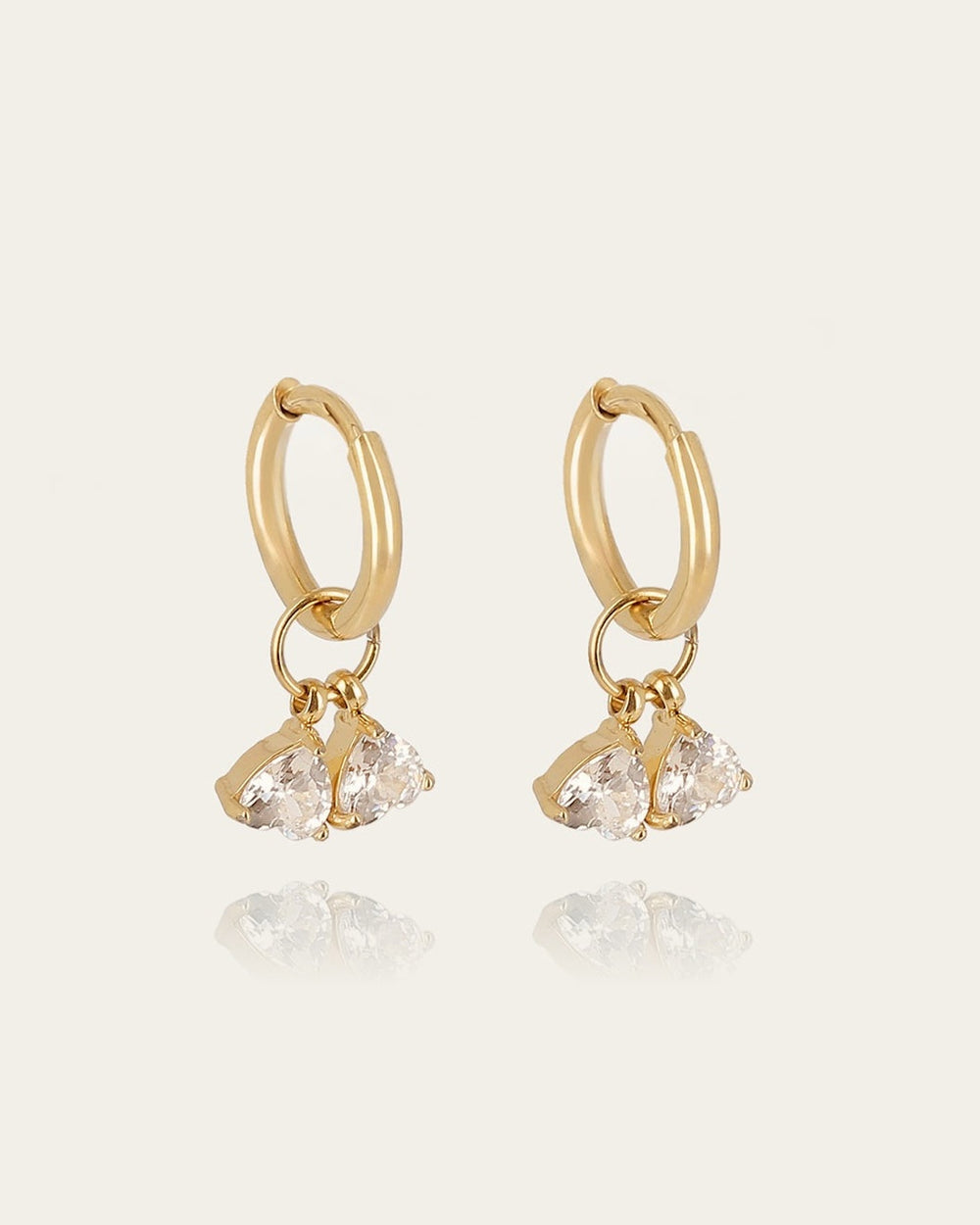 Boucles d'oreilles Essaouira (Acier doré)