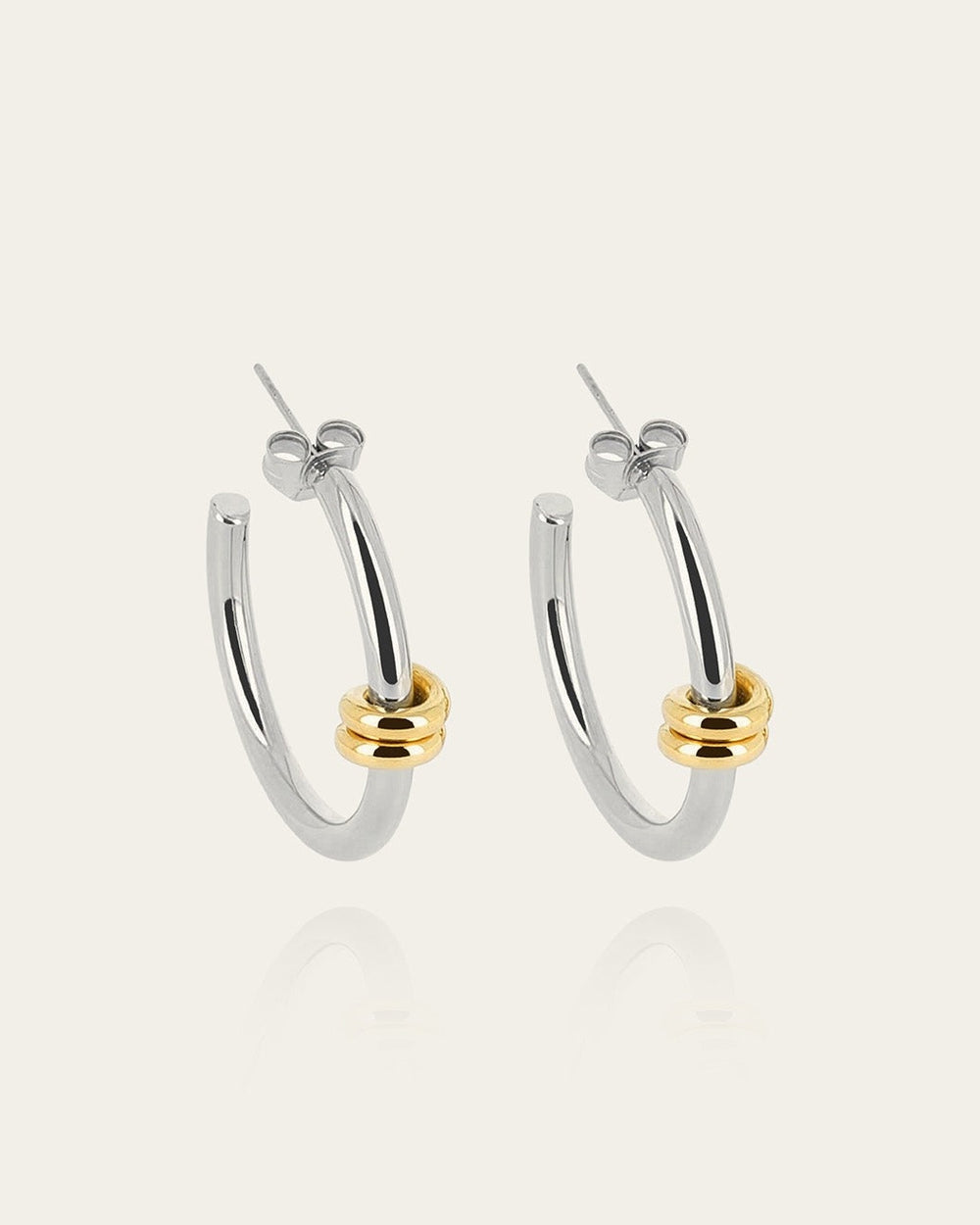 Pei Earrings (Steel)
