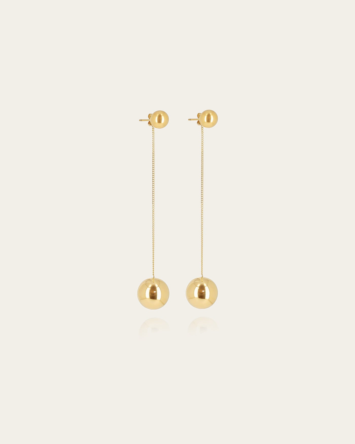 Boucles d'oreilles Janie (Acier doré)